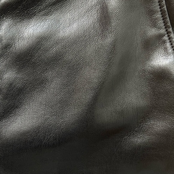 Aritzia Bazaar Leather Pant Black - Picture 6 of 6